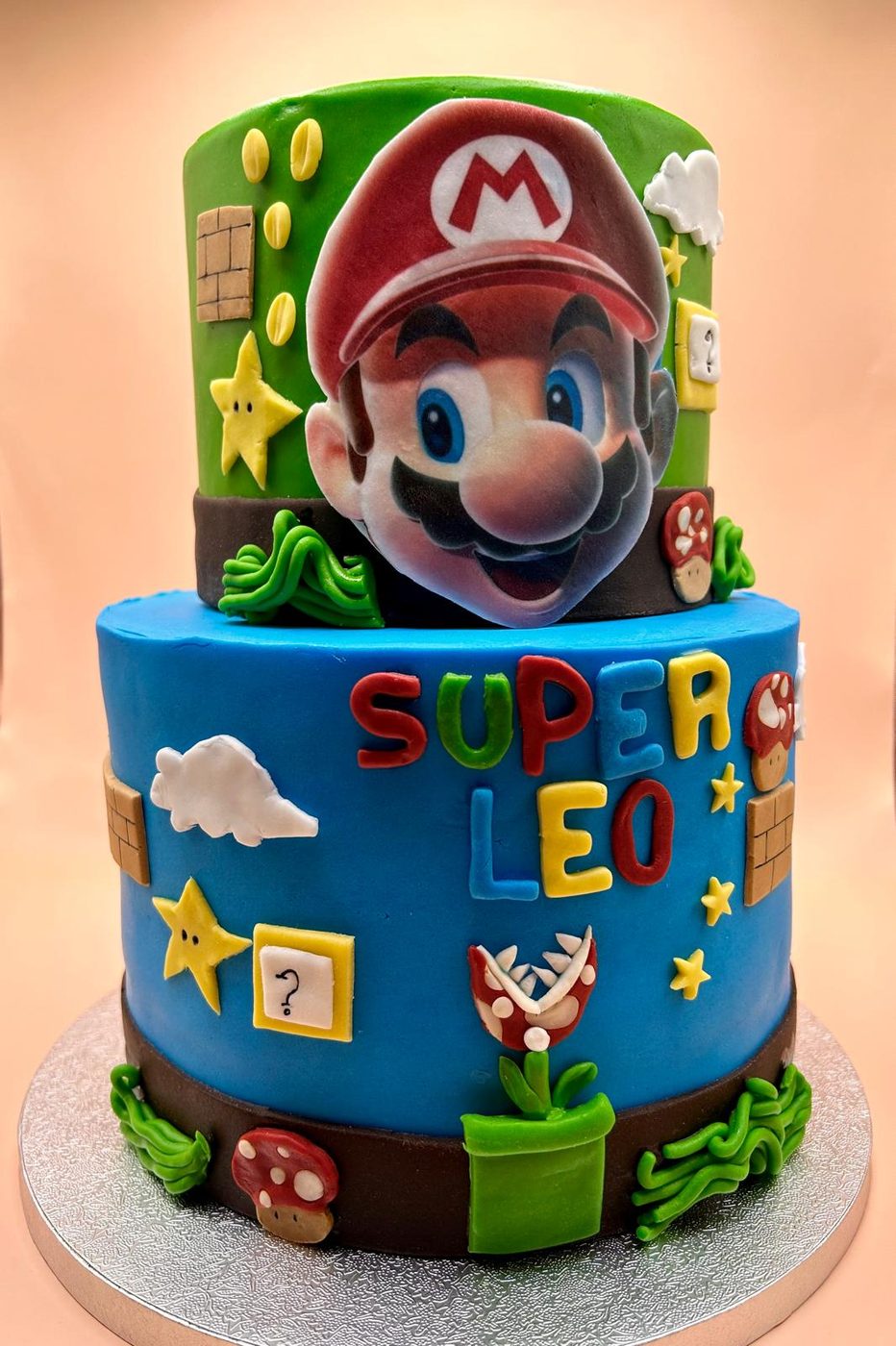 Gâteau Super Mario Leo